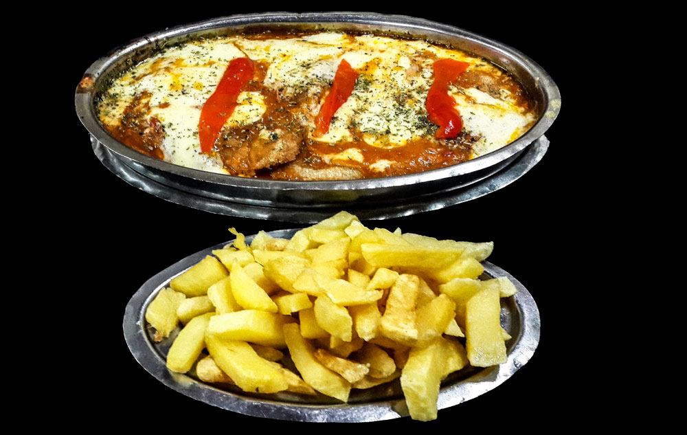 Milanesas a la Napolitana